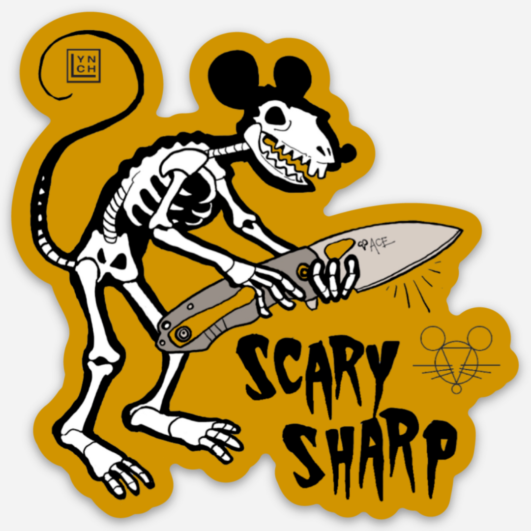 GiantMouse LynchNW Collab RIV LL CF Exclusive Knife Scary Sharp